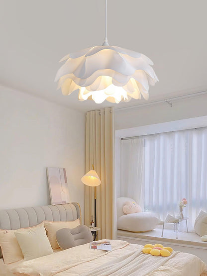 Lampe Pendante Blanche en Forme de Fleur – LED