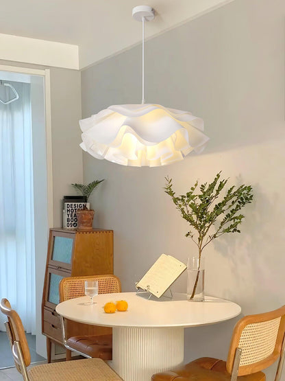 Lampe Pendante Blanche en Forme de Fleur – LED