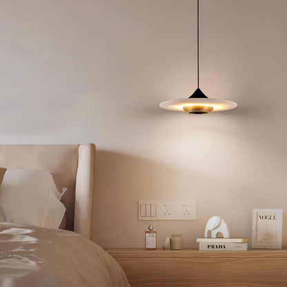 Suspension MarbleGlow – Design Moderne & Éclairage LED Intégré