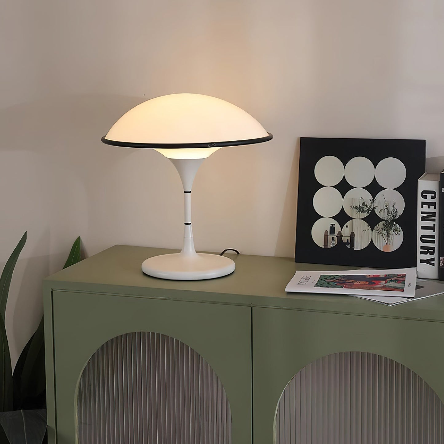 Lampe de Table Fontana - Design Moderne et Rétro avec Éclairage LED