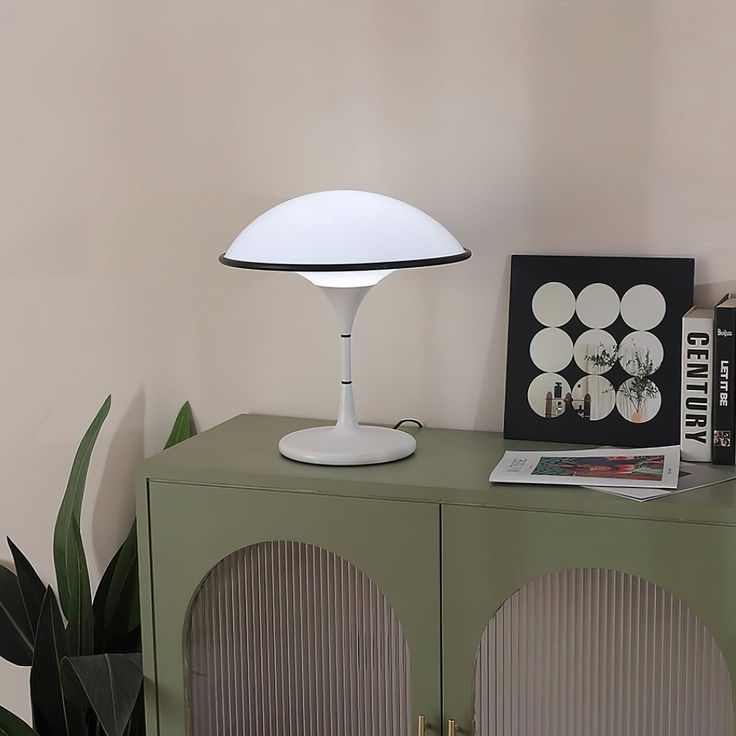 Lampe de Table Fontana - Design Moderne et Rétro avec Éclairage LED