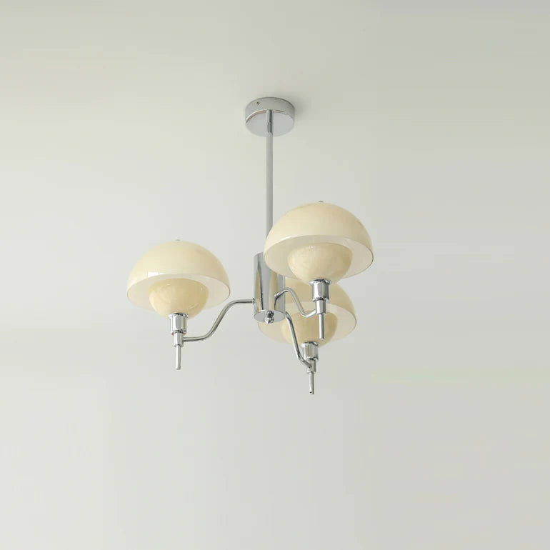 Lustre French Bubble Cream - Élégance Française en Cristal et Verre