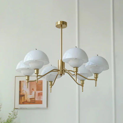 Lustre French Bubble Cream - Élégance Française en Cristal et Verre