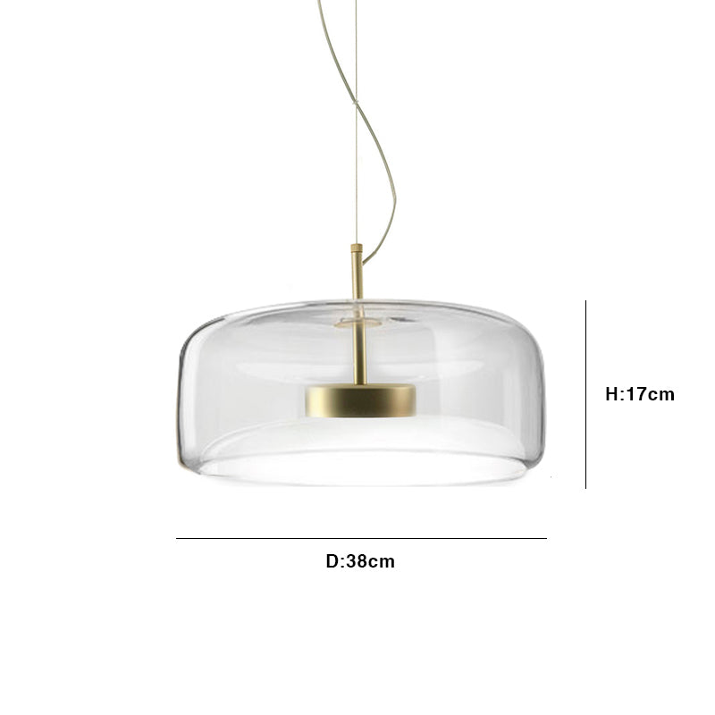 Éclairez votre espace avec la Lampe Pendante Hotel Glass – Élégance et style intemporel pour votre intérieur