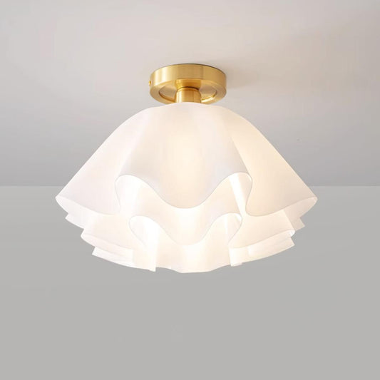Plafonnier Moderne en Cuivre - Design Élégant et Raffiné pour Votre Intérieur