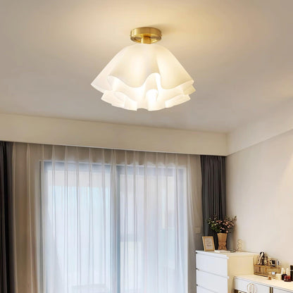 Plafonnier Moderne en Cuivre - Design Élégant et Raffiné pour Votre Intérieur
