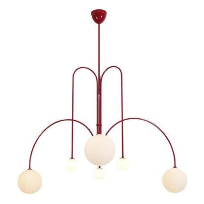 Suspension Gran Finale - Luminaire Élégant en Métal et Verre avec Design Audacieux