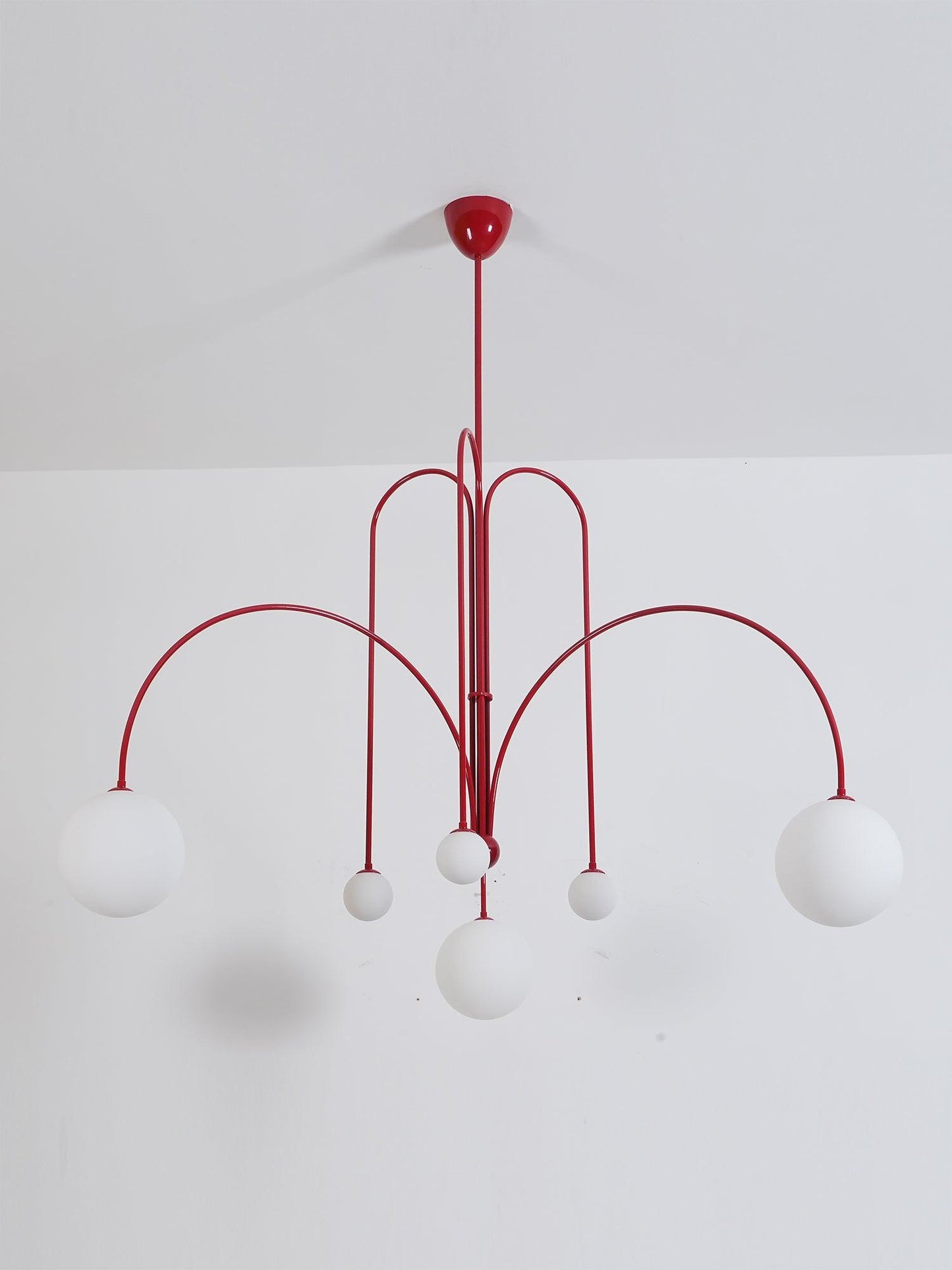 Suspension Gran Finale - Luminaire Élégant en Métal et Verre avec Design Audacieux