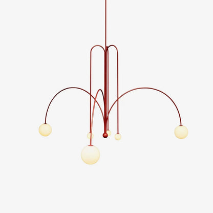 Suspension Gran Finale - Luminaire Élégant en Métal et Verre avec Design Audacieux