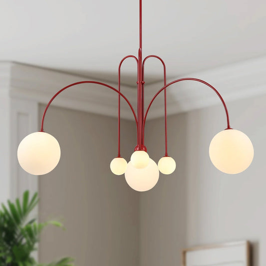 Suspension Gran Finale - Luminaire Élégant en Métal et Verre avec Design Audacieux