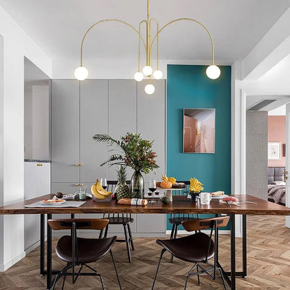 Suspension Gran Finale - Luminaire Élégant en Métal et Verre avec Design Audacieux