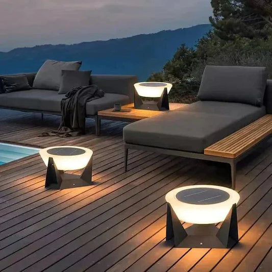 Lampe Solaire LED Haute Efficacité – Éclairage Extérieur avec Panneau Solaire IP65