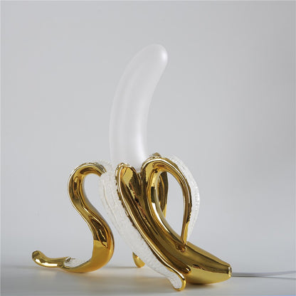 Lampe de Table Art Déco - Design Élégant en Métal et Résine avec LED