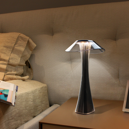 Lampe de Table Crystallamp - Design Élégant et Pratique avec Fonction Dimming
