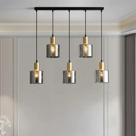Lampe de Plafond Moderne avec 3 Anneaux – Éclairage Élégant pour Salle à Manger