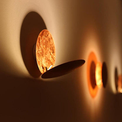 Applique Murale LED Lunaire – Design Moderne en Forme d'Éclipse