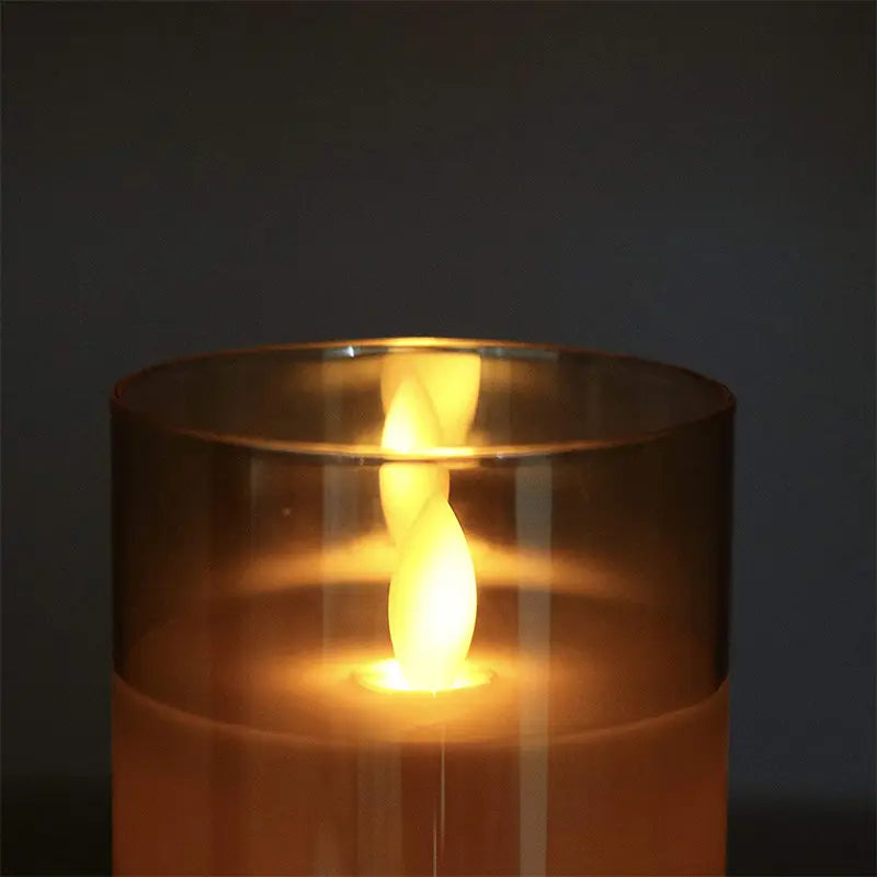 Bougie LED Candly avec Effet Flamme Réaliste – Lumière Chaleureuse pour Ambiance