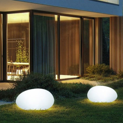 Lampe de Jardin Cobblestone – Éclairage Extérieur Étanche avec Télécommande et 16 Couleurs LED