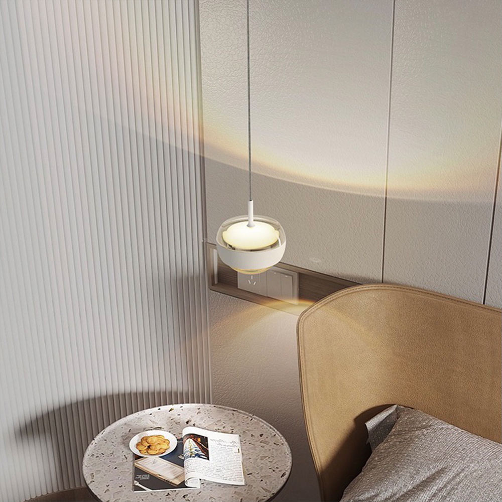 Suspension LED Simplicity Semicircle – Lampe Moderne Minimaliste Design