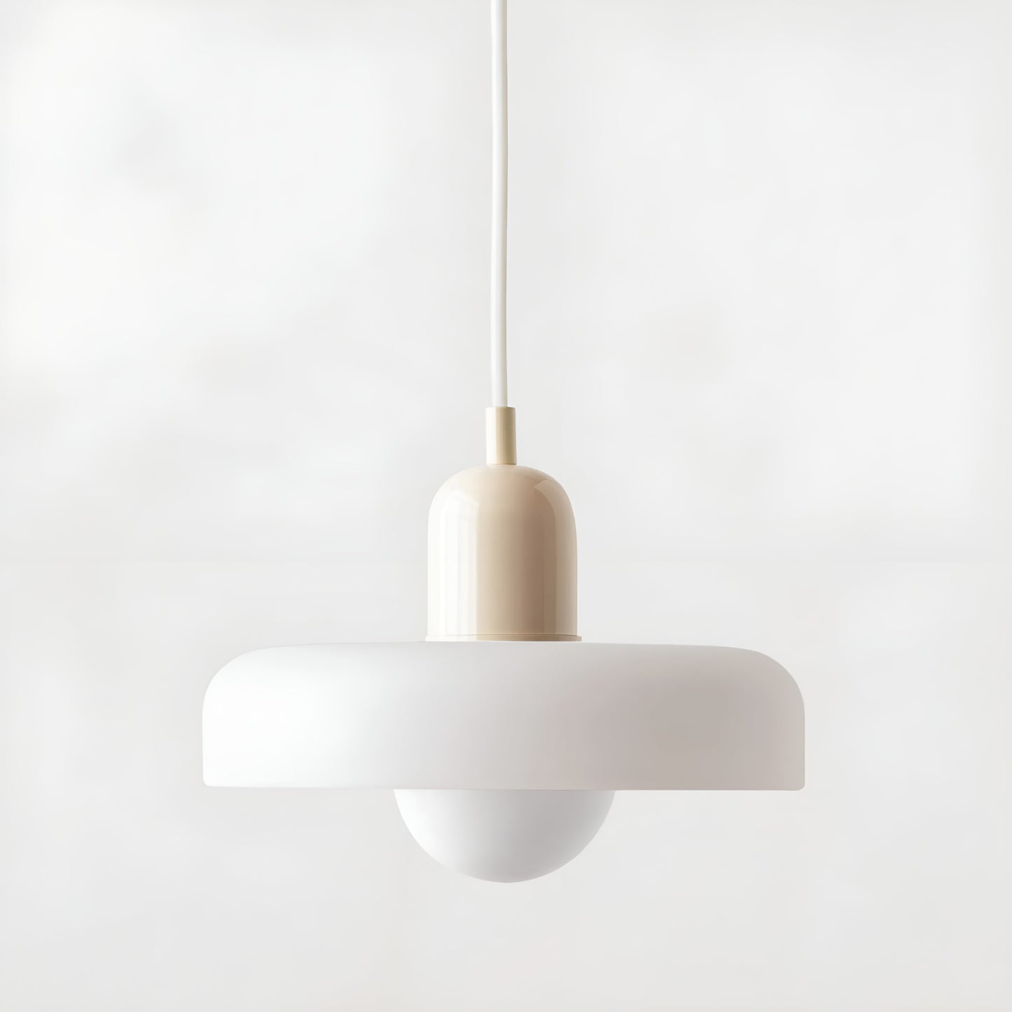 GlampGlow - Suspension luminaire en Verre Ajustable et Colorée, Applique Moderne