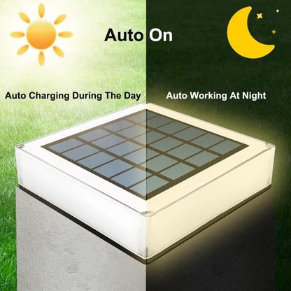 Lampe Solaire Moderne Extérieure – LED Étanche IP65, Écologique et Économique
