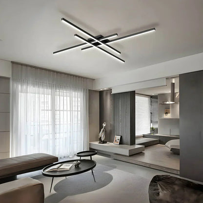 Lumière Moderne LED – Plafonnier Design Épuré et Énergétique