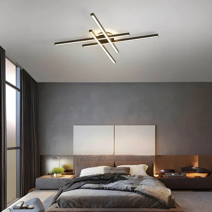Lumière Moderne LED – Plafonnier Design Épuré et Énergétique