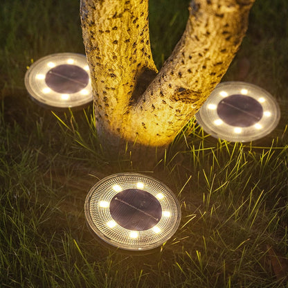 Lumières de Jardin Solaires LED Deluxe - Éclairage Extérieur Écologique et Économique