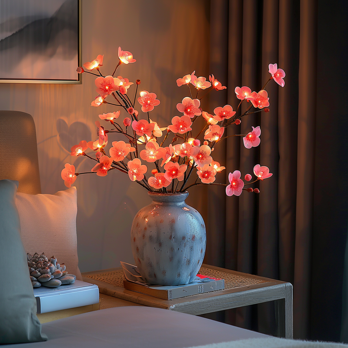 Branche Lumineuse LED - Éclairage Naturel Féérique et Enchanteur