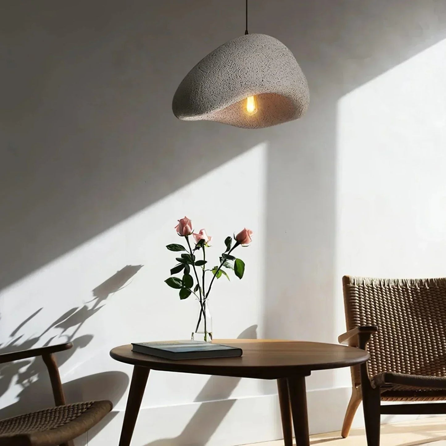 Suspension Wabi Sabi – Éclairage Moderne et Élégant en Trois Tailles