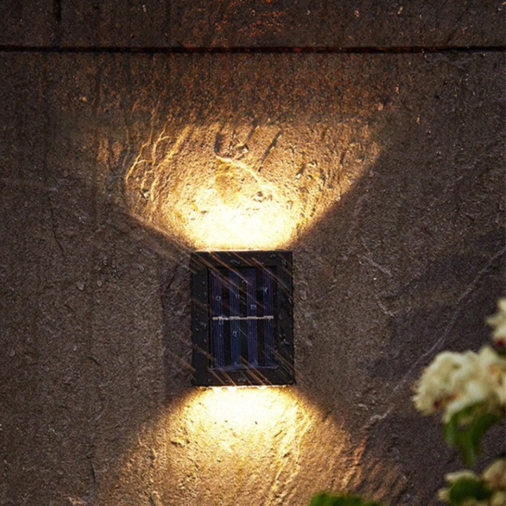 Lampe Murale Solaire LED – Éclairage Extérieur Sans Fil, Écologique et Automatique