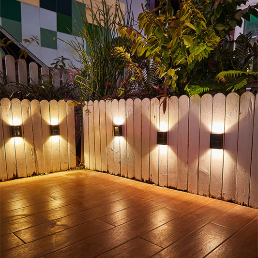 Lampe Murale Solaire LED – Éclairage Extérieur Sans Fil, Écologique et Automatique