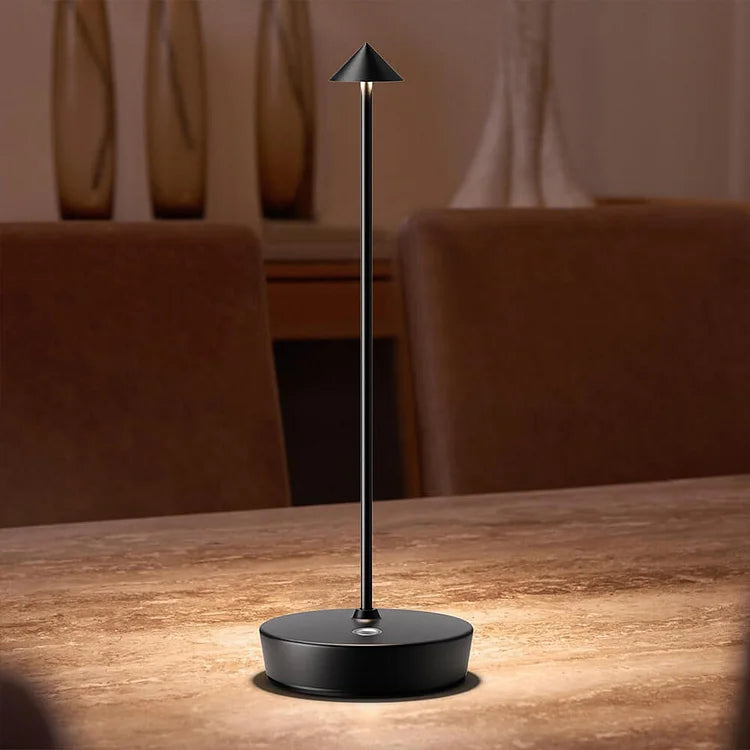 Lampe de Table LED Sans Fil - Design Minimaliste et Dimmable