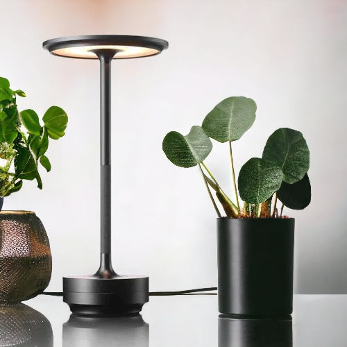 Stellarglo - Lampe d’Ambiance Sans Fil, Rechargeable via USB, Éclairage Écologique et Élégant