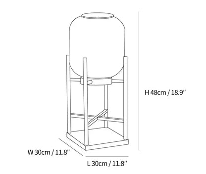 Lampe Solarium Extérieure en Acier Inoxydable et Verre – Éclairage LED Automatique IP65