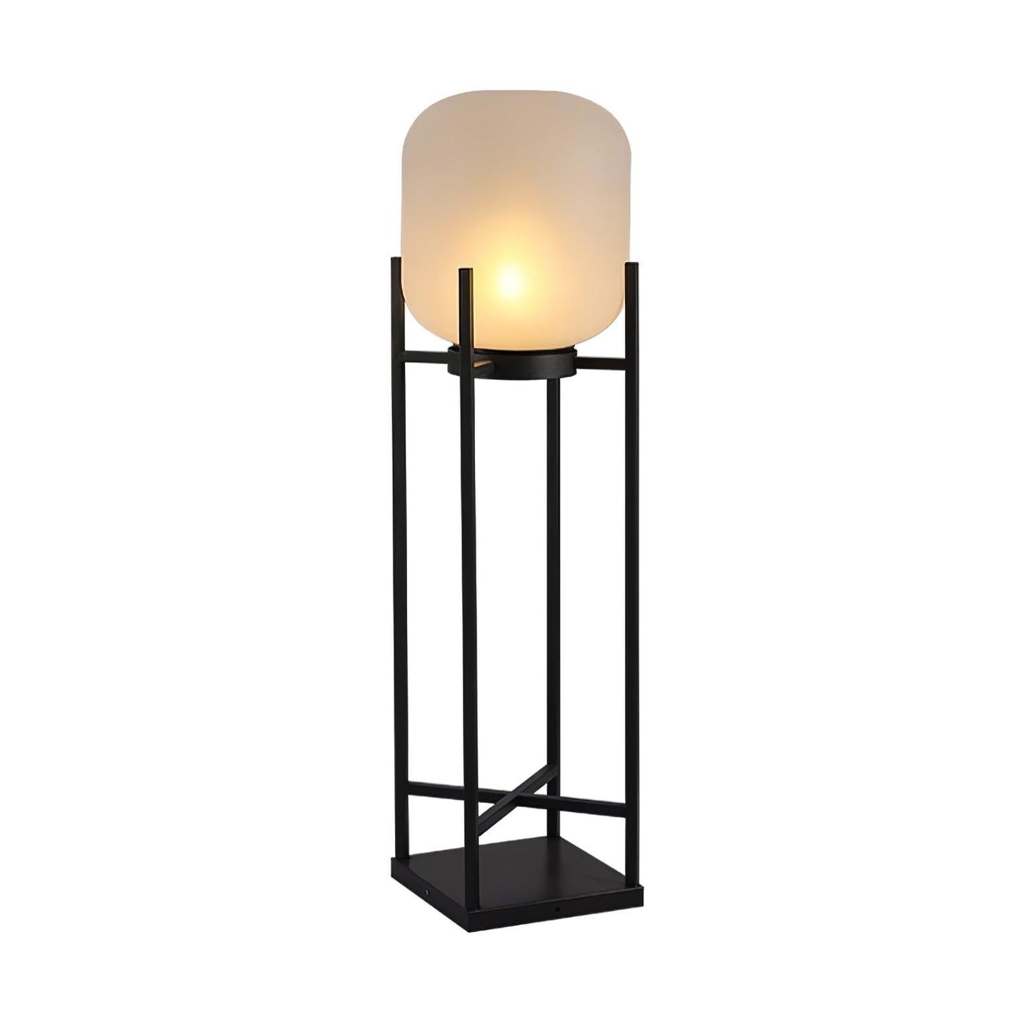 Lampe Solarium Extérieure en Acier Inoxydable et Verre – Éclairage LED Automatique IP65