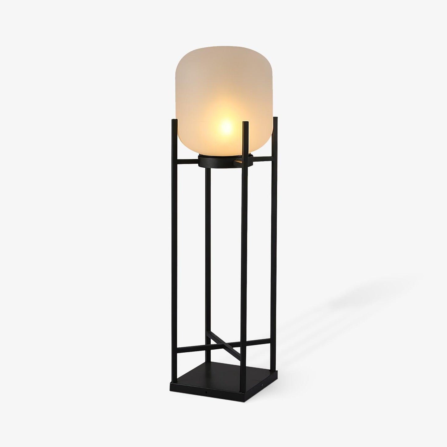Lampe Solarium Extérieure en Acier Inoxydable et Verre – Éclairage LED Automatique IP65