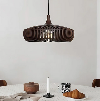 Le Halo du Kyoto – Suspension Lumineuse Japandi Élégante