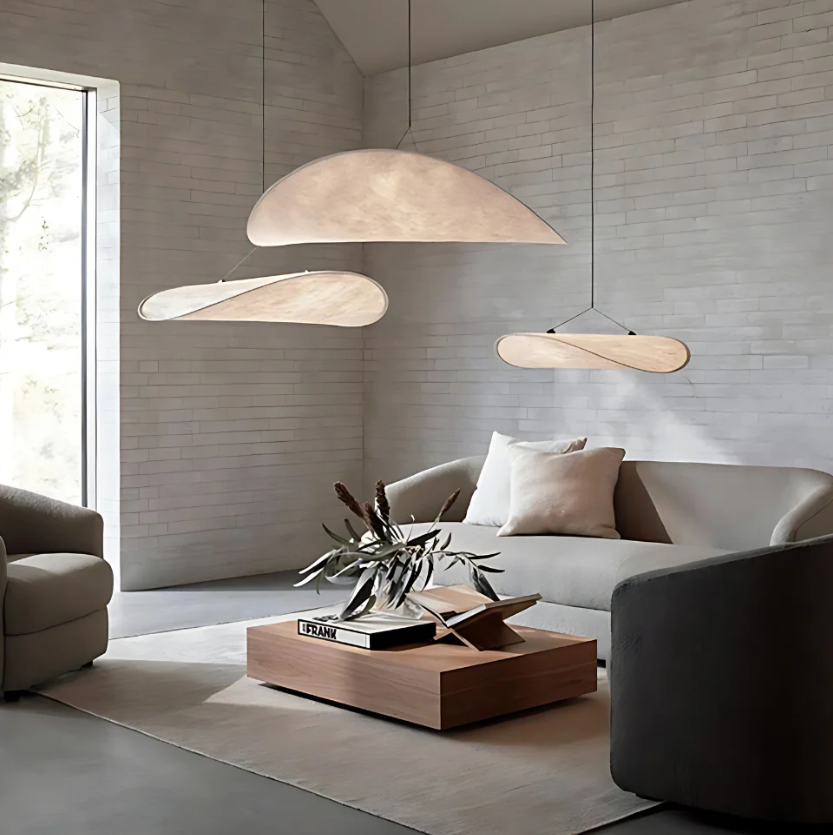 Le Lustre Japandi – Éclairage Suspendu au Style Japonais-Scandinave | Ambiance Zen et Élégante
