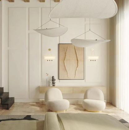 Le Lustre Japandi – Éclairage Suspendu au Style Japonais-Scandinave | Ambiance Zen et Élégante