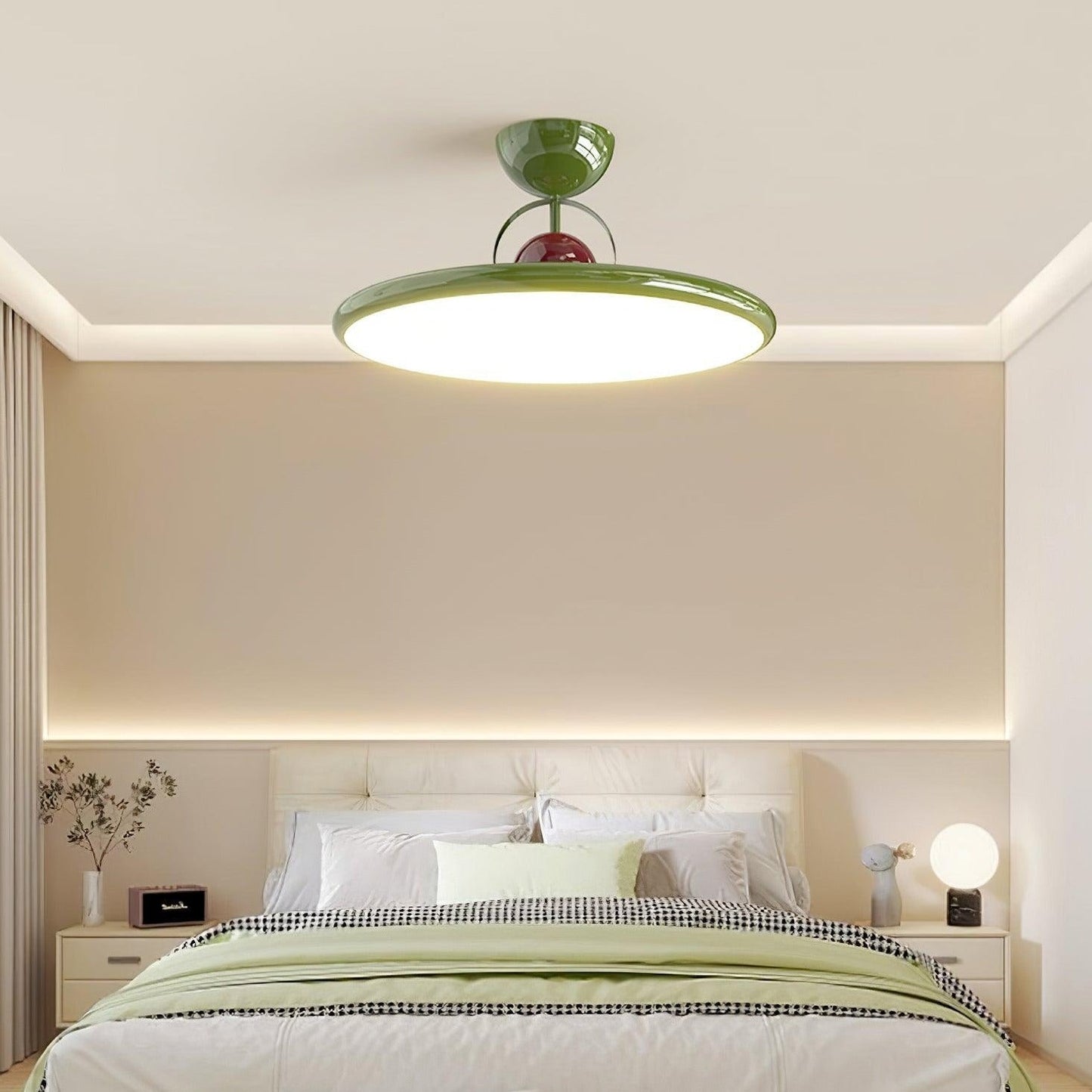 Plafonnier LED Moderne Letizia – Design Élégant en Acrylique et Métal, Éclairage Doux et Économe en Énergie
