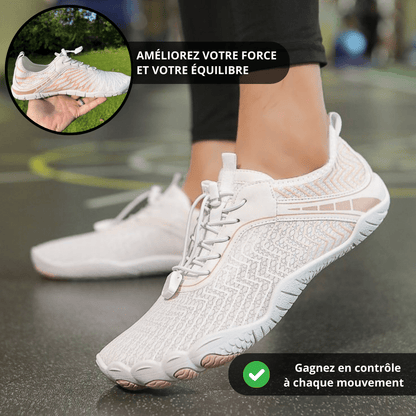 Chaussures Pieds Nus NaturaStep – Semelle Fine 4 mm, Confort Naturel, Légèreté et Alignement Postural