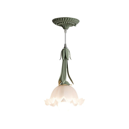 Suspension Maiglöckchen - Design Floral Élégant, Lueur Douce, LED, E27