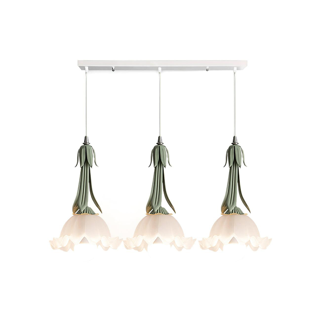 Suspension Maiglöckchen - Design Floral Élégant, Lueur Douce, LED, E27