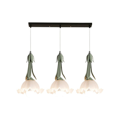Suspension Maiglöckchen - Design Floral Élégant, Lueur Douce, LED, E27