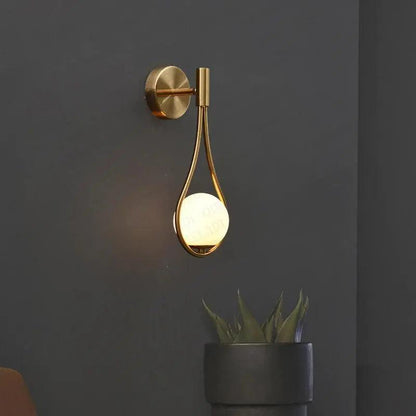 Applique Murale Nordique en Métal et Verre - Design Minimaliste pour Intérieur Élégant
