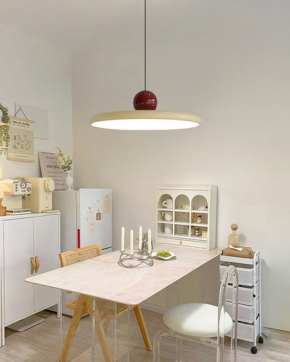 Lampe Suspendue Design Minimaliste - Hängelampe LED avec Ajustement de Hauteur et Éclairage Chaud, Neutre ou Froid