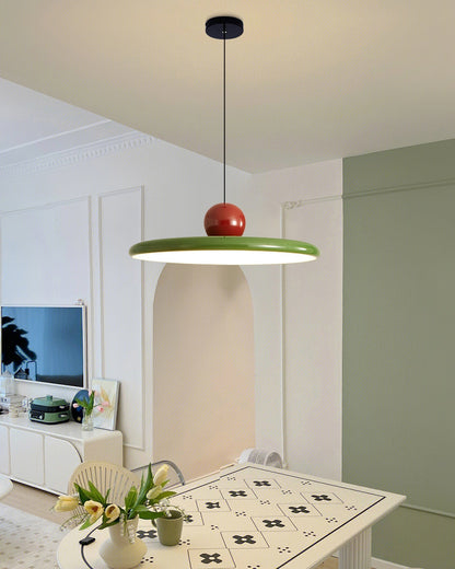 Lampe Suspendue Design Minimaliste - Hängelampe LED avec Ajustement de Hauteur et Éclairage Chaud, Neutre ou Froid