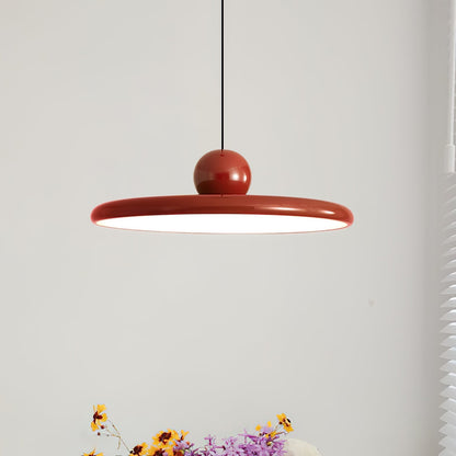 Lampe Suspendue Design Minimaliste - Hängelampe LED avec Ajustement de Hauteur et Éclairage Chaud, Neutre ou Froid