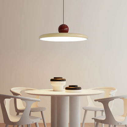 Lampe Suspendue Design Minimaliste - Hängelampe LED avec Ajustement de Hauteur et Éclairage Chaud, Neutre ou Froid